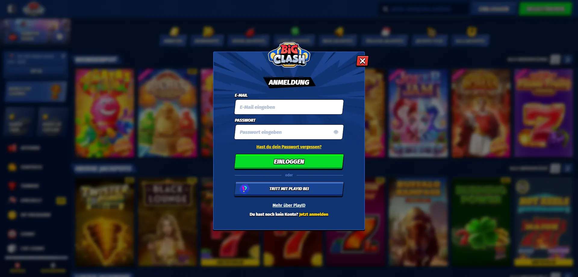 BigClash Casino Zahlungsmethoden – Einzahlung und Auszahlung in CHF